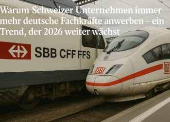 Warum Schweizer Unternehmen immer mehr deutsche Fachkräfte anwerben – ein Trend, der 2026 weiter wächst